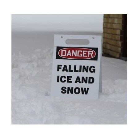 Accuform OSHA DANGER FOLDUPS FLOOR SIGN PFR124 PFR124